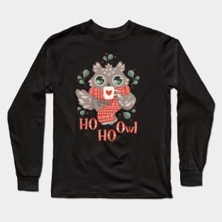 Ho Ho Owl! Long Sleeve T-Shirt